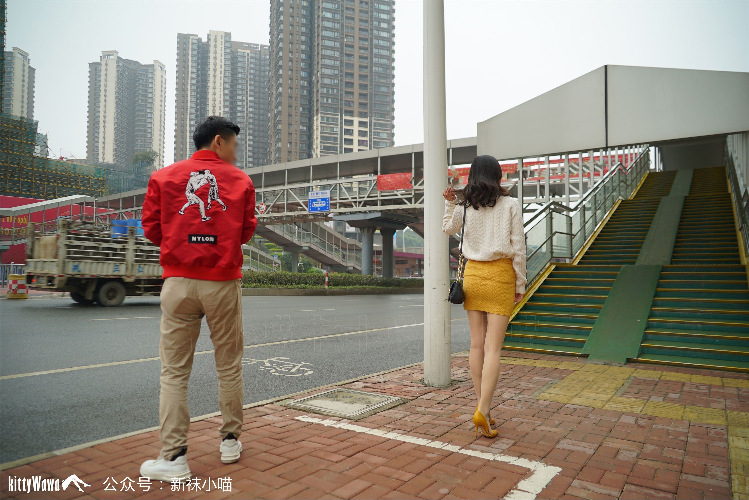 kittyWawa袜小喵故事集  KTS006 公交车追随者